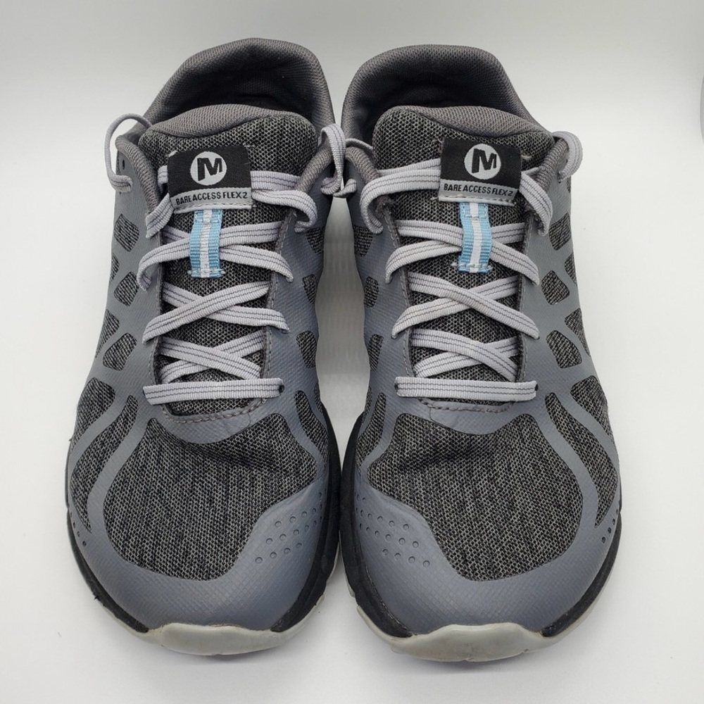 Merrell Bare Access Flex 2 Castlerock gray running Sneakers US 10 Women